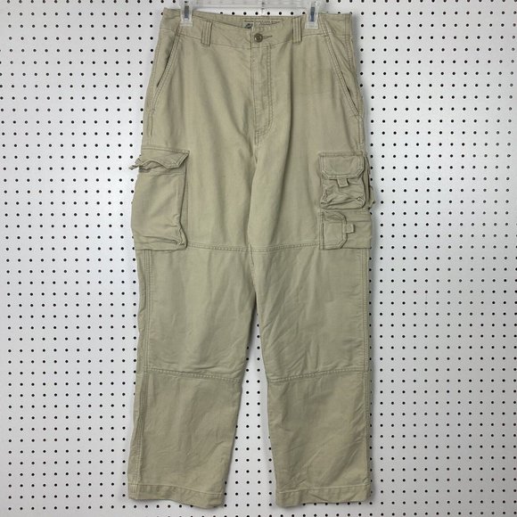 American Eagle Outfitters Other - American Eagle Cargo Pants Men 31x30 Brown Tan Khaki Tactical Work AE Casual